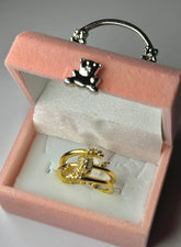 Golden layer ring